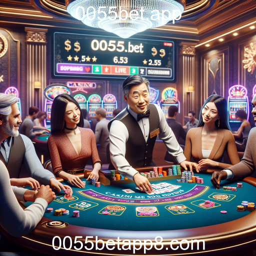 Experiência Imersiva no Cassino Ao Vivo da 0055bet.app